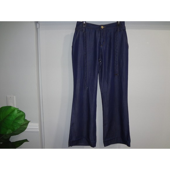 Wide Legged Soft Jeans by Studio F Size 10 - Picture 1 of 8